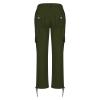 XUNRYAN Cargo Pants Women Baggy Parachute Pants Trendy Y2K Pants Streetwear Womens Capri Hiking Pants with Multi Pockets view 4