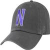 Collegiate Hats - Fitted Caps Adjustable Hats and Snapbacks Available (Adjustable Hat, Northwestern Grey) view 1