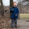 JAN & JUL Kids Rain Jacket for Boys and Girls, Waterproof Windproof Raincoat (Nebula Blue, 8 Years) view 3