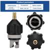 CHICIRIS for Zodiacs, Inflatable Boat Pump with Standard Conventional Air Valve Attachment view 4