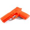 American Safety Trainer - (Compatible with Sig Sauer P320 (Full Size)) - Non-Functional Solid Polymer Gun - Blaze Orange - U.S.A. - Fits Model Specific Holsters view 3