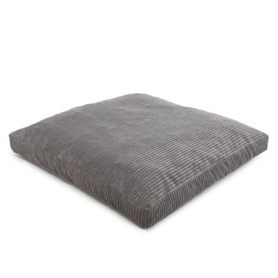 CordaRoy's Sensory Crash Pad-Sensory Pad for Jumping&Tumbling,Comfortable Sleepovers,Reading,Lounging&More-Soft,Durable Pad for Room,Kids Room, Living Room - Terry Corduroy - Grey | Made in The USA