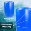 15 Gallon Water Storage Tank - 1 Tank- Water Storage for Emergencies - Durable, Reusable, Portable, BPA Free, Food Grade Plastic - Emergency Zone view 3