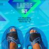 Sunlite Sports Aqua Trainer 2-in-1 Resistance Hand and Feet Paddle, Water Aerobics Set for Pool, Adult Aquatic Exercise for Aqua Workout, Low Impact Upper Lower Body Workouts view 2