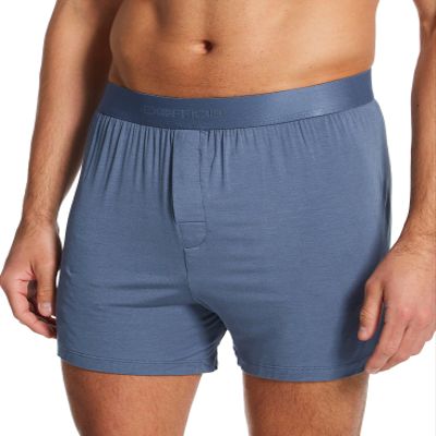 ExOfficio Men's Everyday Breathable Wicking Anti Odor Boxer, E14104, Steel Blue, 2XL