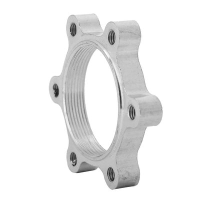 6-Piece Brake Rotor Adapter for Freewheel Threaded Hubs, 48MM Diameter, Compatible with Road, Mountain, and Bikes