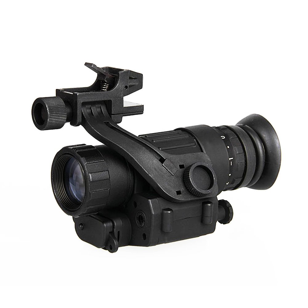 PVS 14 Night Vision Goggles 2X Digital Night Vision Monocular Scope with POM J ARM Helmet Adapter NVG Mount Kits Entry Level