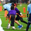 Junkin 6 6/8/10 Players Flag Football Sets Adjustable Football Belts and Flags for Youths Teens Kids Adults Players Sports Team (Orange) view 3