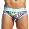 JOCJMAIL Mens Briefs Mens Mens Comfortable Underwear Playful Printed Men Briefs Athletic Underwear (as1, alpha, xx_l, regular, regular, Multicolor326) view 1