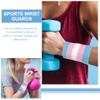 BESPORTBLE 1pair Sports Wrist Bands Breathable Sweat-Absorbing Wrist Supports for Basketball Weightlifting Fitness and Running Material Gradient view 2