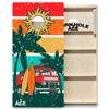 CornholeAce ACE PRO Beach Van Professional Cornhole Boards - No Bounce! 3/4" Baltic Birch Plywood, Handles, Regulation Size (4x2ft), Tournament Style, Made in USA view 1