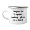 Umpire in Progress. Loading please hang tight. Umpire 12oz Camper Mug, Fancy Umpire Gifts, For Men Women from Coworkers, Appreciation gifts for umpires, Umpire appreciation gifts, Gifts for umpires view 1
