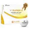 agape VS3 3-Piece DuraPlus Urethane White Golf Balls, Enhanced Distance & Exceptional Greenside Control, High-Rebound Core, Ideal for Handicap 15+, Ideal Golf Gifts for Men Women (1 Dozen, 12-Balls) view 1