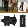G2 GO2GETHER Snake Gaiter, Durable Snake Guard Gaiters for Hunting, Waterproof Snake Legging Chap for Men and Women,Snake Bite Protection Gaiter for Whole Leg with Adjustable Size (Black, L) view 2