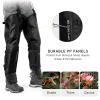 G2 GO2GETHER Snake Gaiter, Durable Snake Guard Gaiters for Hunting, Waterproof Snake Legging Chap for Men and Women,Snake Bite Protection Gaiter for Whole Leg with Adjustable Size (Black, L) view 3