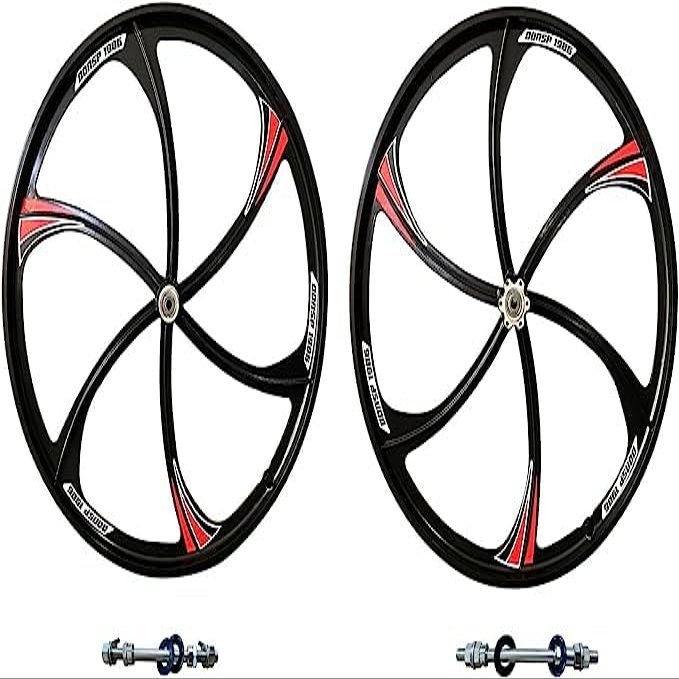 Bike Magnesium Rim 26" Mag Wheel Set 100mm x135mm for Rotary Flywheel 7/8/9s