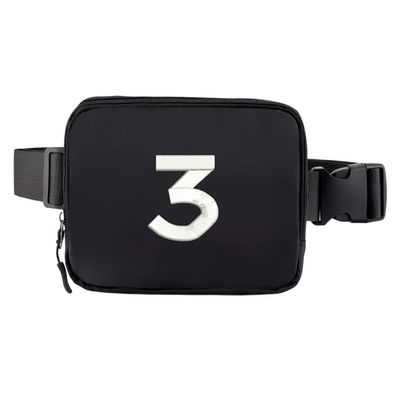 Belt Bag Chance 3 Fanny Pack Dupes Mini Fanny Pack Rapper Crossbody Lemon Bags for Women and Men Waterproof Everywhere Belt Bag (Black)