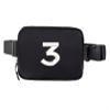 Belt Bag Chance 3 Fanny Pack Dupes Mini Fanny Pack Rapper Crossbody Lemon Bags for Women and Men Waterproof Everywhere Belt Bag (Black) view 1