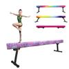 Sealoha 6ft Ultrasimple Adjustable&Foldable Balance Beam,High-Low Floor Beam Suede Gymnastics Equipment,No Tool Require, Gymnastics Beam for Training&Professional HomeTraining view 1