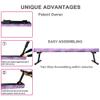 Sealoha 6ft Ultrasimple Adjustable&Foldable Balance Beam,High-Low Floor Beam Suede Gymnastics Equipment,No Tool Require, Gymnastics Beam for Training&Professional HomeTraining view 4