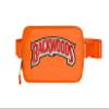 Unisex Backwoods Mini Belt Bag with Adjustable Strap Small Waist Pouch for Workout Running Traveling Hiking (Orange) view 1