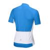 Men's Basic Cycling Jerseys Short Sleeves Mountain Bike Bicycle Shirt Quick Dry Biking Shirt for Men with Back Pockets Blue view 2