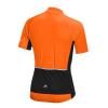 sandbank Men's Basic Cycling Jerseys Short Sleeves Mountain Bike Bicycle Quick Dry Biking Shirt for Men with Back Pockets Orange view 2