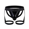 JOCKMAIL Jockstrap Athletic Supporters Leggings for Men Jock Strap Male Underwear (as1, alpha, m, regular, regular, Black) view 1
