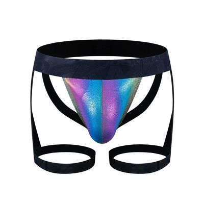 JOCKMAIL Jockstrap Athletic Supporters Leggings for Men Jock Strap Male Underwear (as1, alpha, m, regular, regular, Rainbow)
