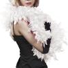 Starsouce 60 Grams 72 Inches Long Turkey Feather Boa Halloween Costume Cosplay Dancing Dress Up Feather Boa Holiday Decors view 4
