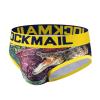 JOCJMAIL 2PCS/Pack Mens Briefs Mens Comfortable Underwear Playful Printed Men Briefs Mens Briefs Underwear Pack (as1, alpha, m, regular, regular, 325+336) view 2