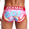 JOCJMAIL 2PCS/Pack Mens Briefs Mens Comfortable Underwear Playful Printed Men Briefs Mens Briefs Underwear Pack (as1, alpha, m, regular, regular, 333+335) view 3
