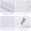BASSDASH Mens UPF 50+ Sun Protection Fishing Shirt Short Sleeve UV T-Shirt view 3