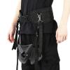 CHICIRIS Fishing Belt, Fish Fighting Belt, Fishing Harness, Adjustable Fishing Rod Fighting Belt Waist Rod Support Holder Fishing Pole Fixing Belt, L view 1