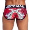 JOCJMAIL 2PCS/Pack Mens Briefs Mens Comfortable Underwear Playful Printed Men Briefs Mens Briefs Underwear Pack (as1, alpha, x_l, regular, regular, 326+336) view 3