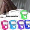 Baolaili Blue Electronic Finger Counter, Handheld LED Digital Row Counter with Ring for Golf, Hand Tally Counter for Hair Care Users, Unisex, 1 Count view 3