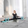 YUNLAIGOTOP Leg Stretcher, 330lbs Leg Training Machine, 180 Degrees pro Leg Stretcher Machine with U-Shaped Protective Baffle, Leg Stretcher Machine for Dancers, Yoga, Martial Arts, Fitness(Cyan) view 2