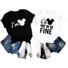 Matching Shirts for Couples His Her Couples Love Shirt Men's Women Funny T-Shirts Set Outfit. 23 Women L/Men XXL White view 3