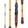 Sougayilang Fishing Rods, IM7 Graphite Blank Casting & Spinning Rods,2 Pieces Rods with S Style Hook Keeper and EVA Handle for Bass, Trout, Walleye, Catfish Etc (7'00"-MH-Spin-O) view 1
