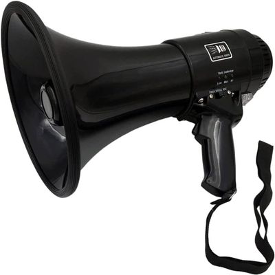 Megaphones 35w High Power Bullhorn Speaker Adjustable Volume Control Outdoor Activities Portable Referee Megaphone Speaker