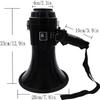 Megaphones 35w High Power Bullhorn Speaker Adjustable Volume Control Outdoor Activities Portable Referee Megaphone Speaker view 2