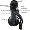 Megaphones 35w High Power Bullhorn Speaker Adjustable Volume Control Outdoor Activities Portable Referee Megaphone Speaker view 3