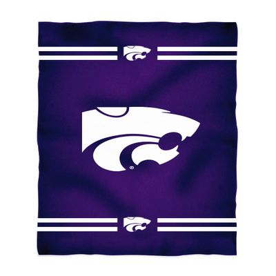 Vive La Fete Bath Towels 100% Polyester Kansas State Wildcats KSU K-State Absorbent Premium Purple Beach Bath Towel 31 x 51 - Towels for Spa & Beach