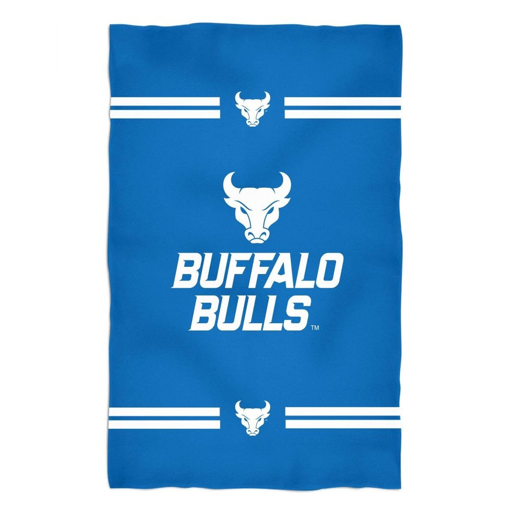 Vive La Fete Bath Towels 100% Polyester University at Buffalo Bulls Premium Blue Beach Bath Towel 31 x 51 - Towels for Spa & Beach