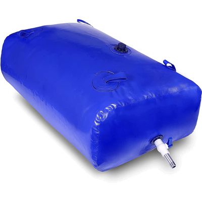TCHAU Soft Bag with Valve Emergency Water Bladder Tanks Large-Capacity Foldable Water Bladder Tanks Container Collapsible Portable Tank Large Capacity