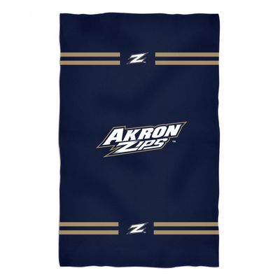 Vive La Fete Bath Towels 100% Polyester Akron Zips Premium Navy Beach Bath Towel 31 x 51 - Towels for Spa & Beach