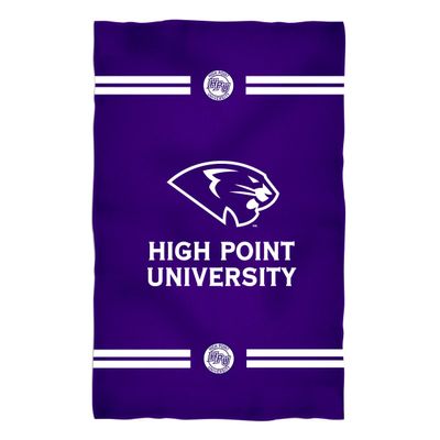 Vive La Fete Bath Towels 100% Polyester High Point University Panthers Premium Purple Beach Bath Towel 31 x 51 - Towels for Spa & Beach