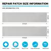 BOATPRO Boat Cover Repair Kit, 600D Super Stick Self-Adhesive Boat Cover Patch Repair Kit for Repairing Pool Cover, RV Cover, Awning, Waterproof Heavy Duty Canvas Repair Kit Gray, 15" x 5",2 Pcs view 4
