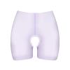 Rswnyirn Womens Ultra Thin See-Through Mesh Sheer Boxer Briefs High Waisted Underwear Boyshorts Purple One Size view 1