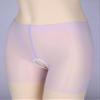 Rswnyirn Womens Ultra Thin See-Through Mesh Sheer Boxer Briefs High Waisted Underwear Boyshorts Purple One Size view 4
